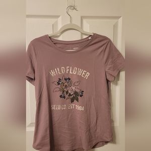 🌸4/$10 Sonoma Good For Life Purple Tee Small